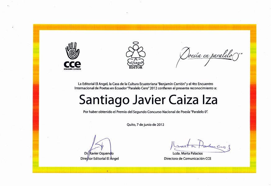 certificado académico