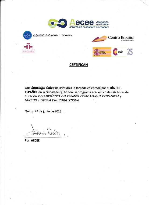 certificado académico
